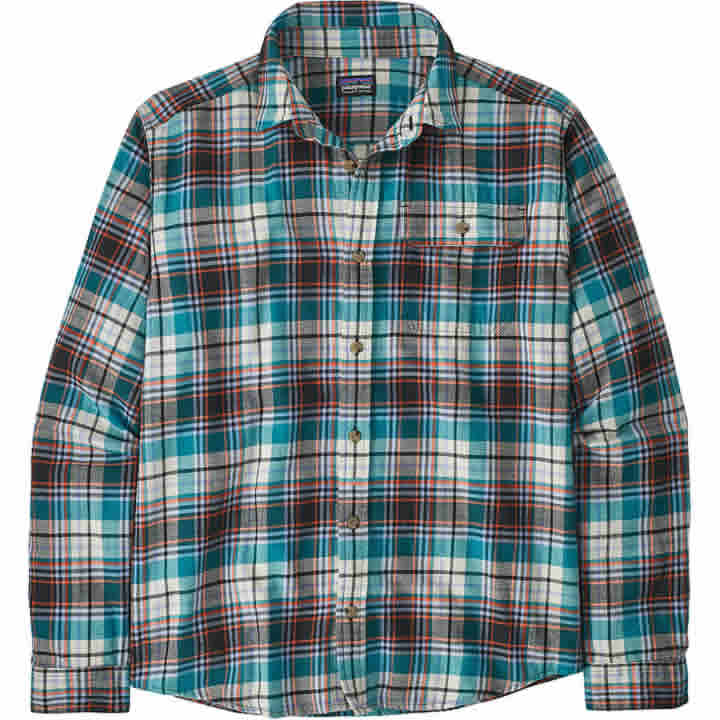 Men's LongSleeved Cotton in Conversion Lightweight Fjord Flannel Shirt - Image 2