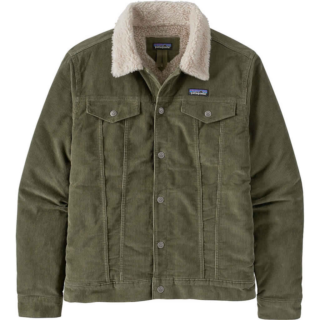 Men's Pile Lined Trucker Jacket - Image 2