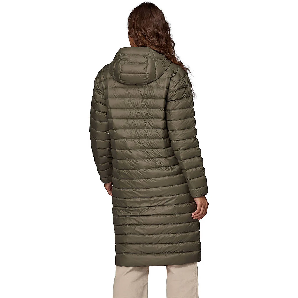 Women's Recycled Down Sweater Parka - Image 10