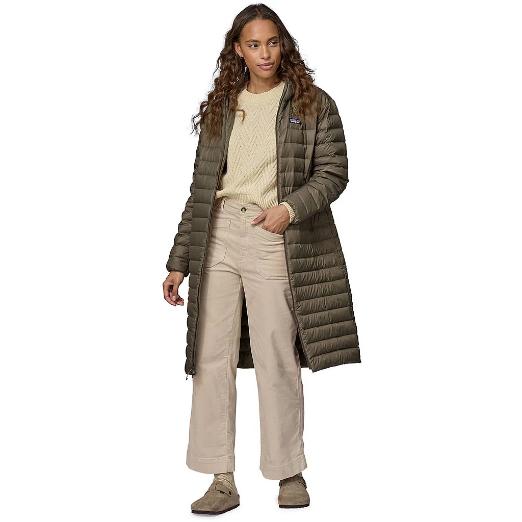 Women's Recycled Down Sweater Parka - Image 11