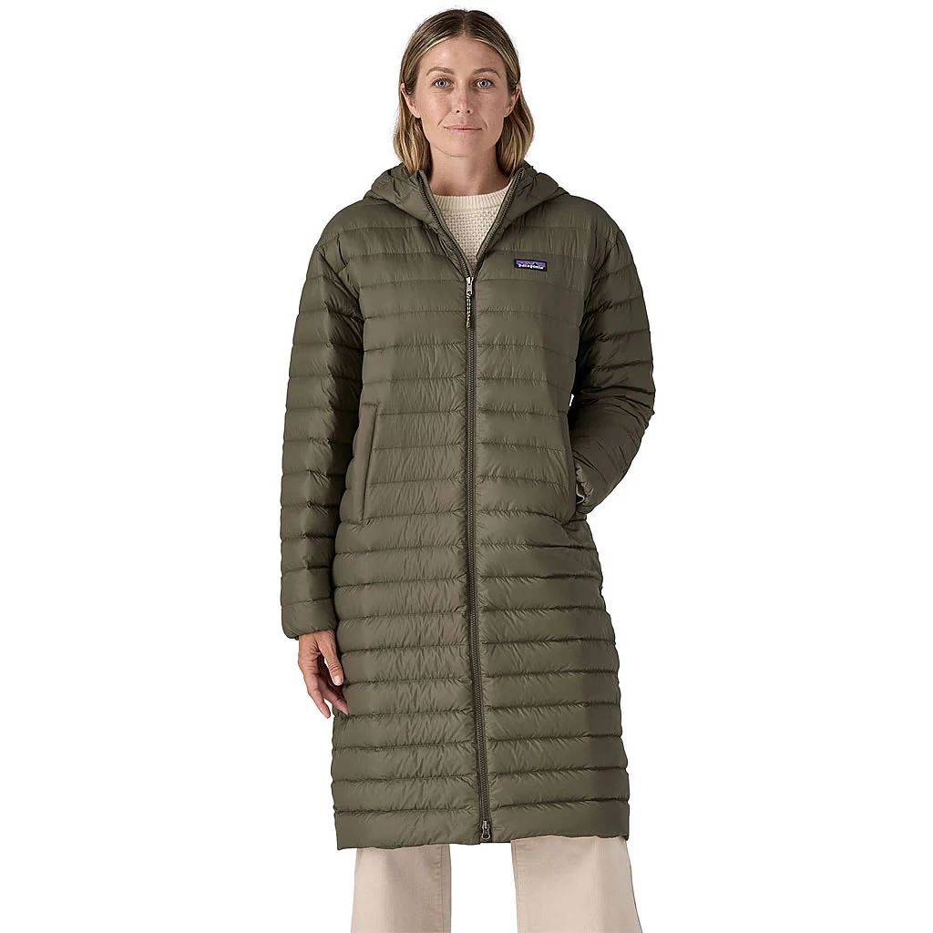 Women's Recycled Down Sweater Parka - Image 7