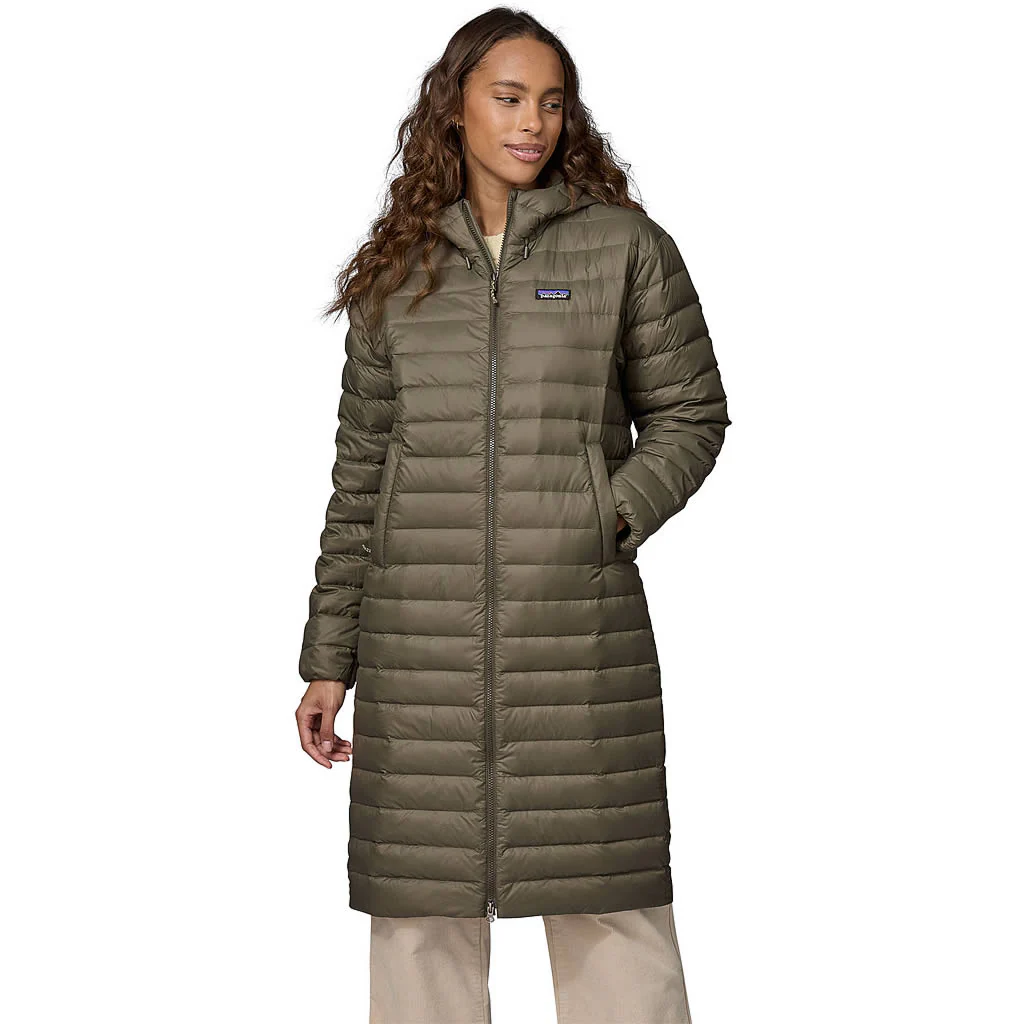 Women's Recycled Down Sweater Parka - Image 8