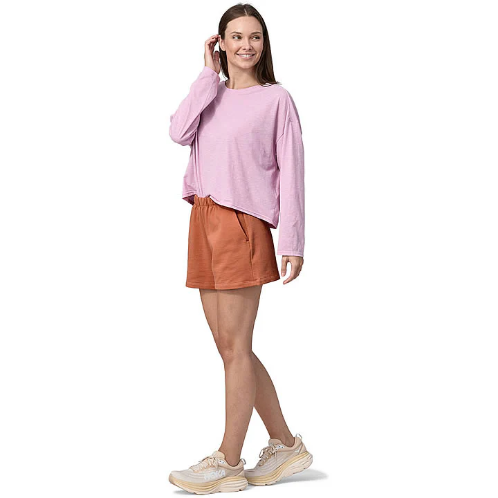 Women's Regenerative Organic Certified Cotton Essential Shorts - Image 5