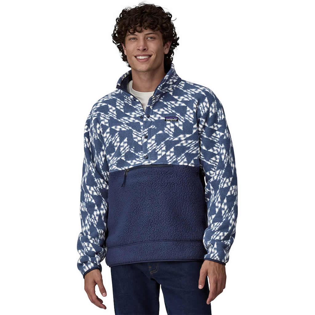 Men's Retro Pile 1/2 Snap Pullover - Image 4