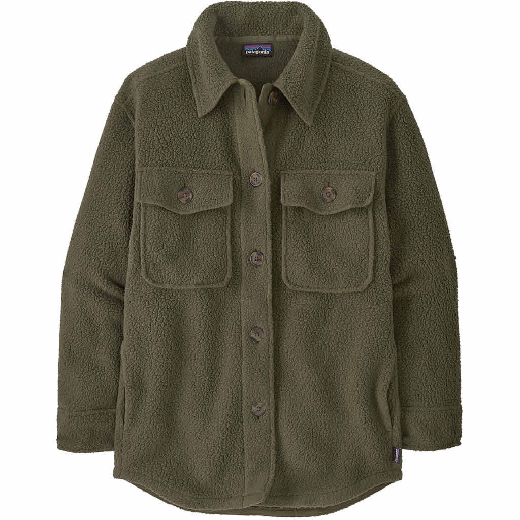 Women's Retro Pile Shacket - Image 2