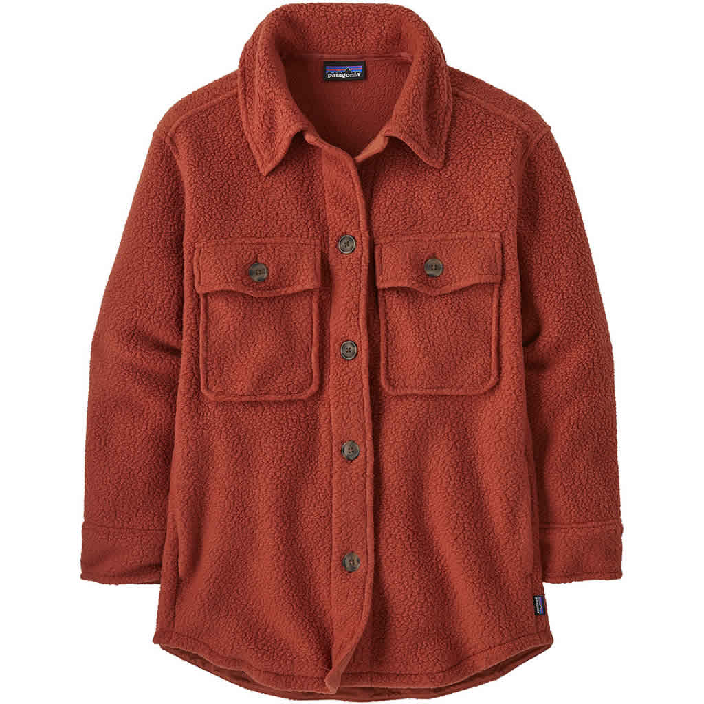 Women's Retro Pile Shacket - Image 3