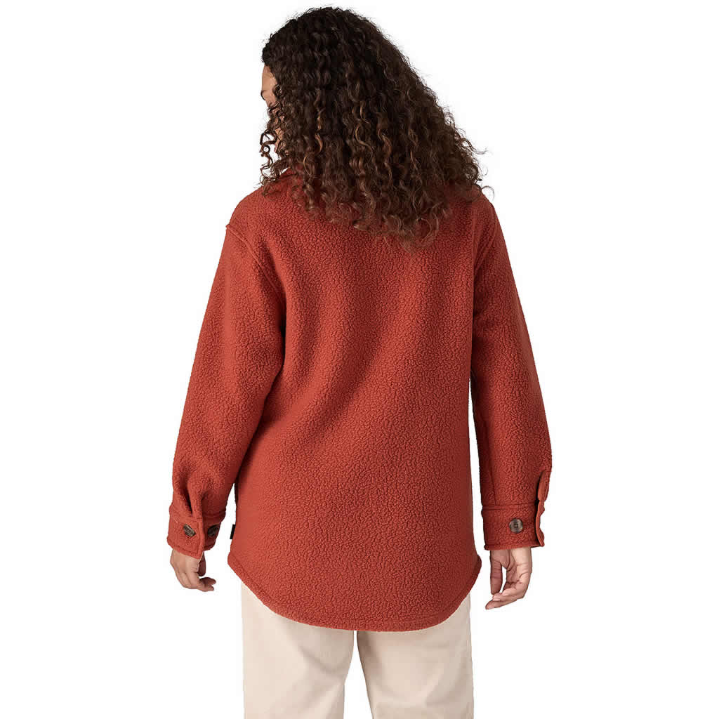 Women's Retro Pile Shacket - Image 5