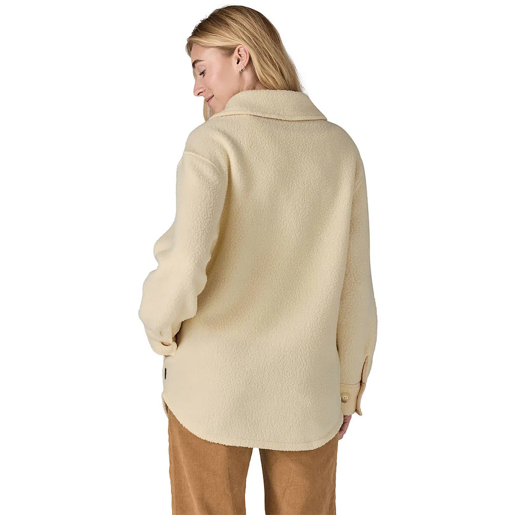 Women's Retro Pile Shacket - Image 8