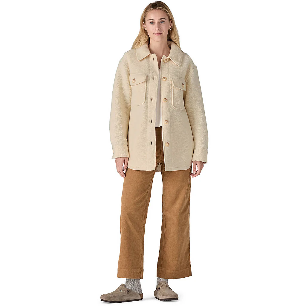Women's Retro Pile Shacket - Image 9