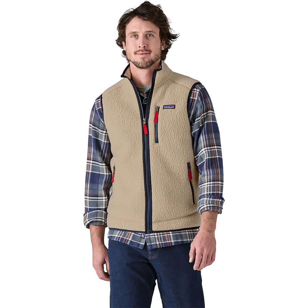 Men's Retro Pile Vest - Image 3