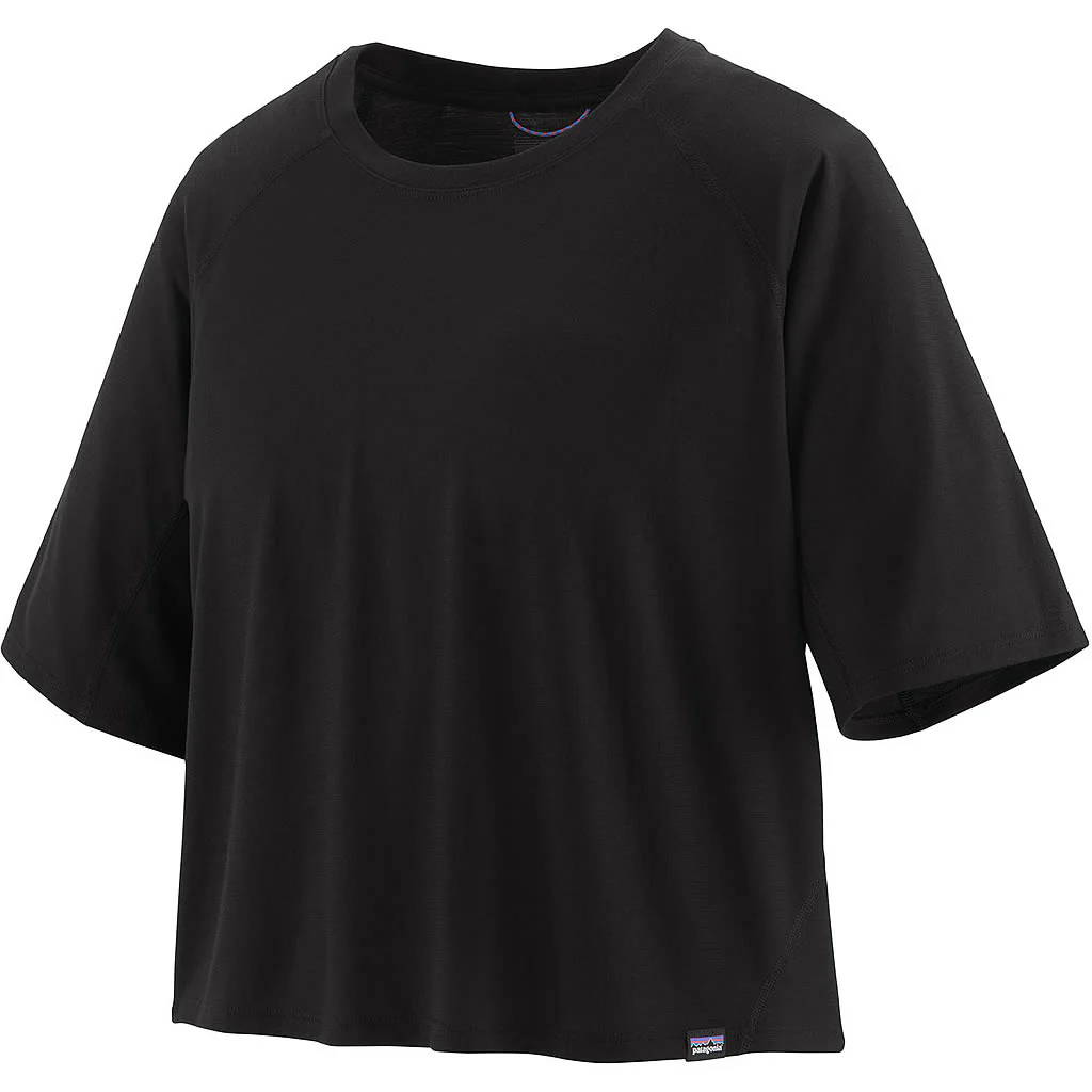 Women's Short-Sleeved Capilene Cool Trail Cropped Shirt - Image 2