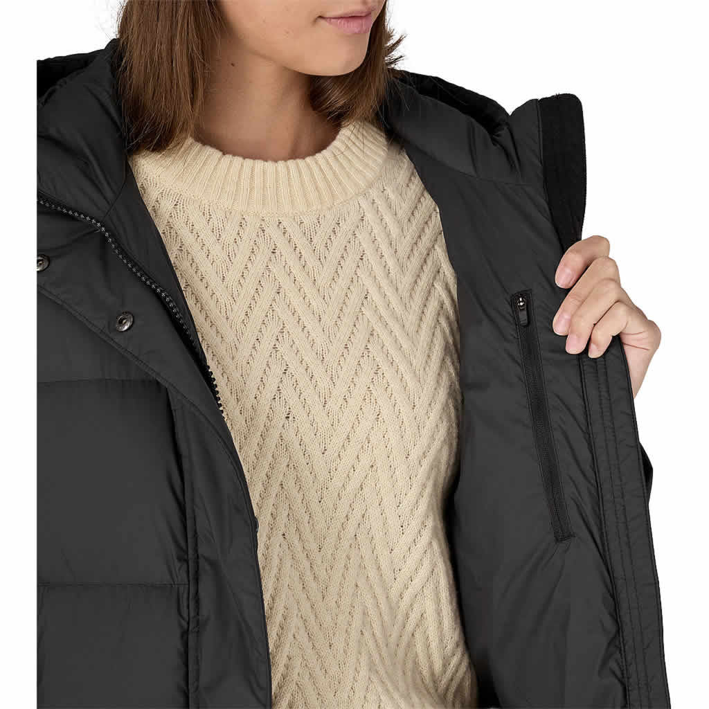Women's Silent Down Long Parka - Image 9