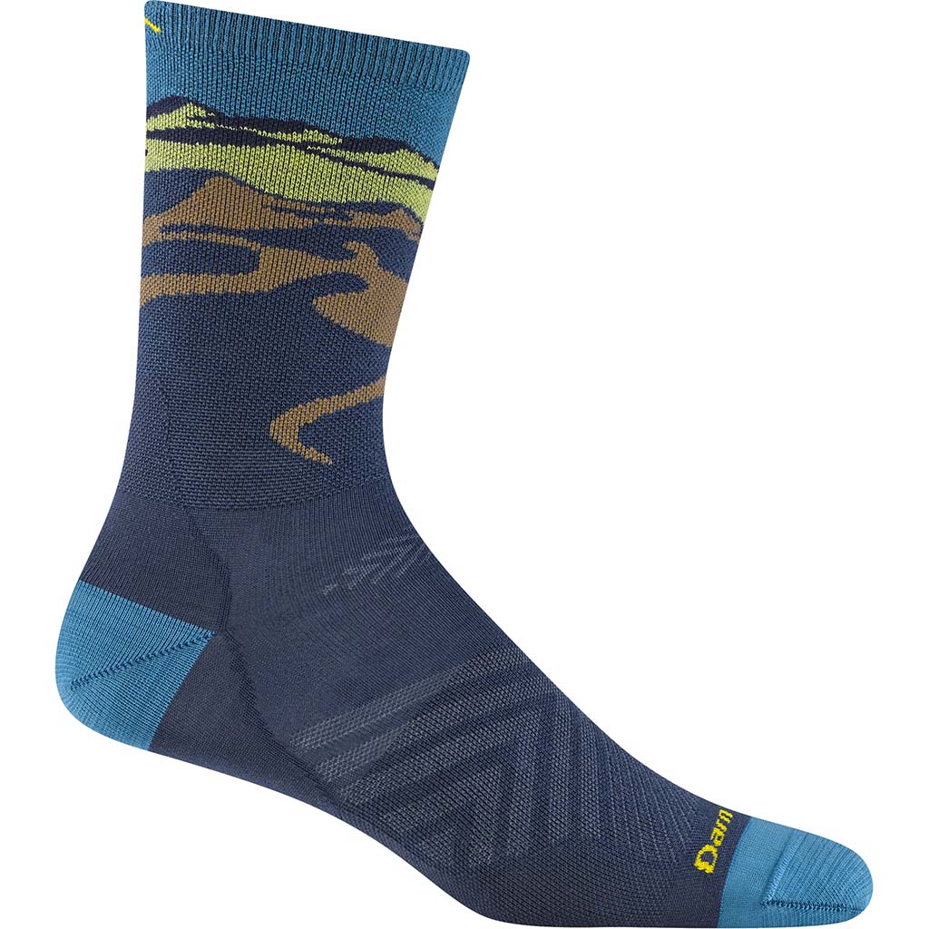 Men's Ridge Runner Micro Crew Ultra-Lightweight Running Socks - Image 2