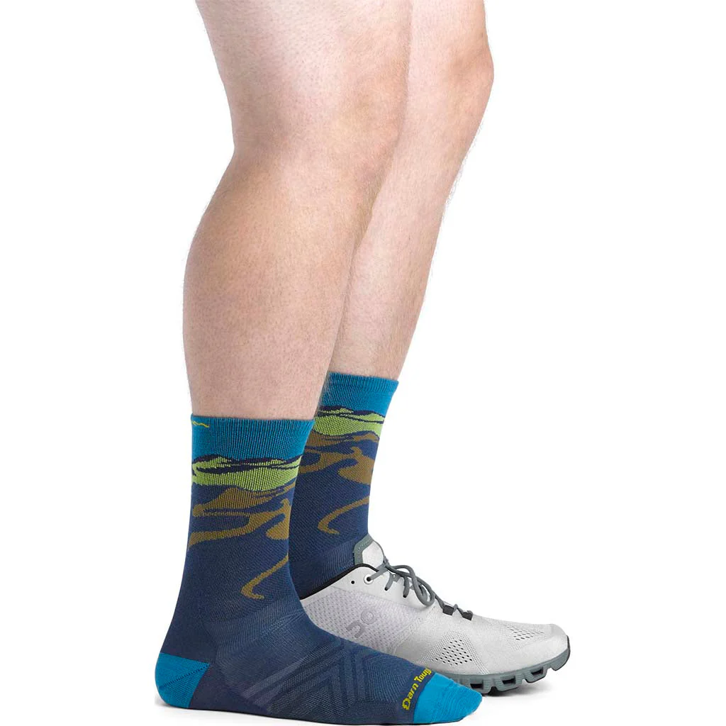 Men's Ridge Runner Micro Crew Ultra-Lightweight Running Socks - Image 5
