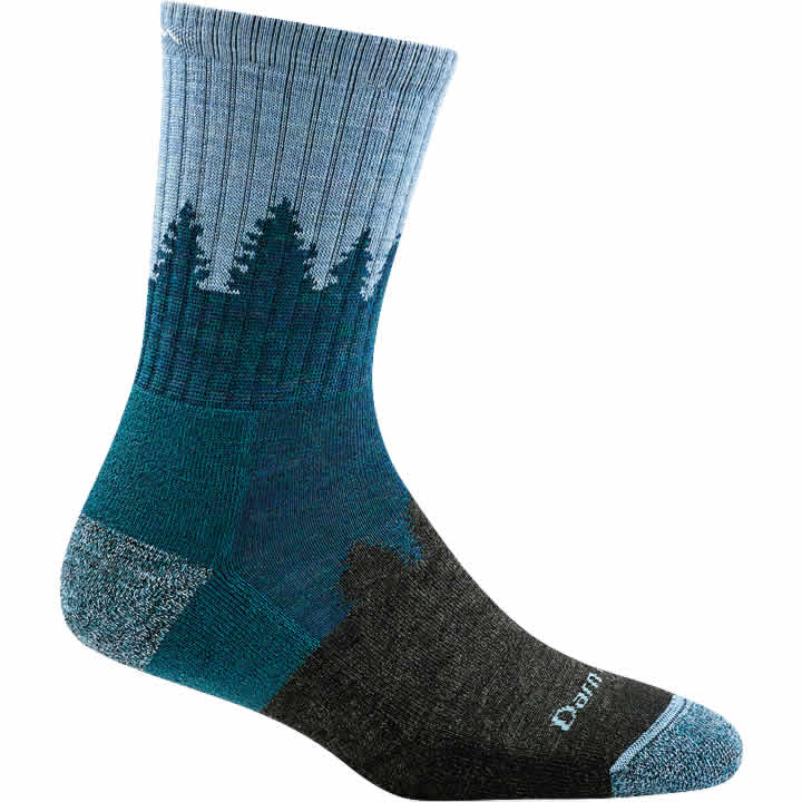 Women's Treeline Micro Crew Midweight Cushion Hiking Sock - Image 2