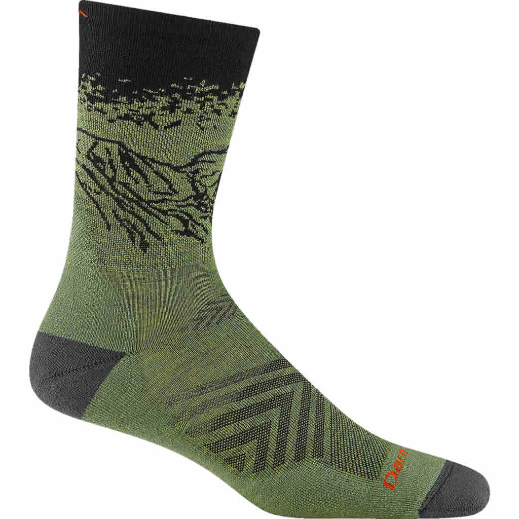 Men's Vert Micro Crew Ultra-Lightweight Running Socks - Image 2