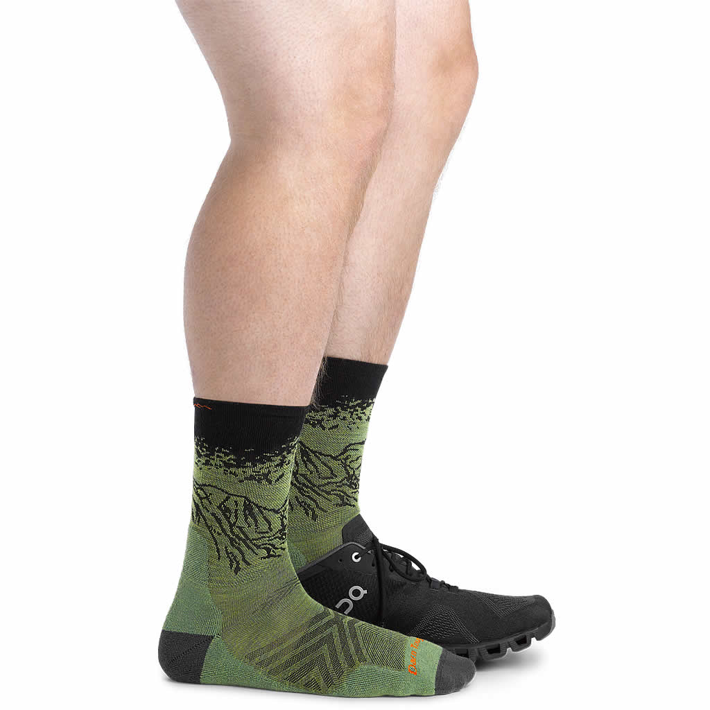 Men's Vert Micro Crew Ultra-Lightweight Running Socks - Image 5