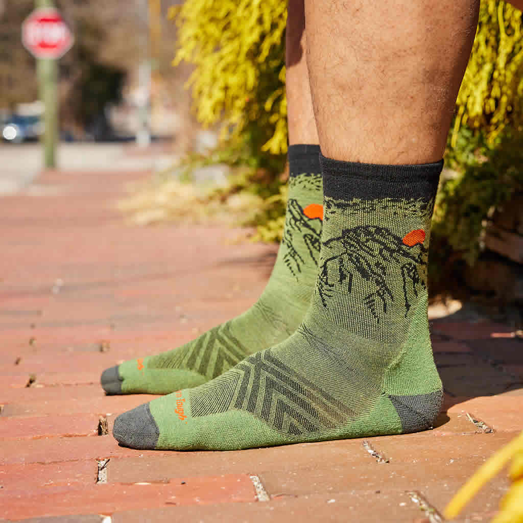 Men's Vert Micro Crew Ultra-Lightweight Running Socks - Image 6