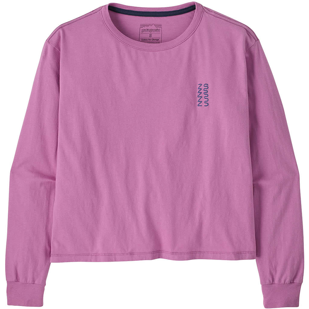 Women's Long-sleeved Driftways Easy Cut Organic T-Shirt - Image 5