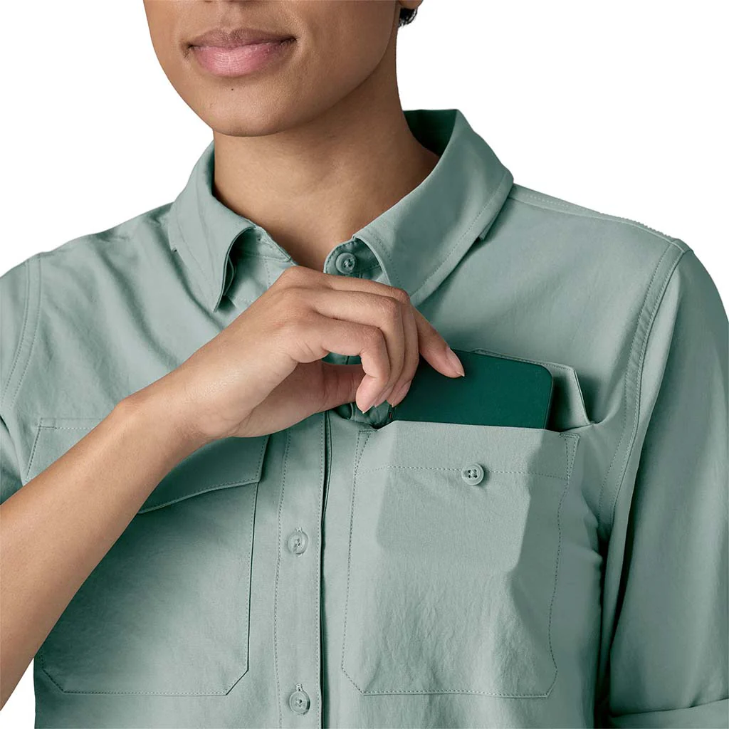 Women's Long-Sleeved Self Guided Sun Shirt - Image 8