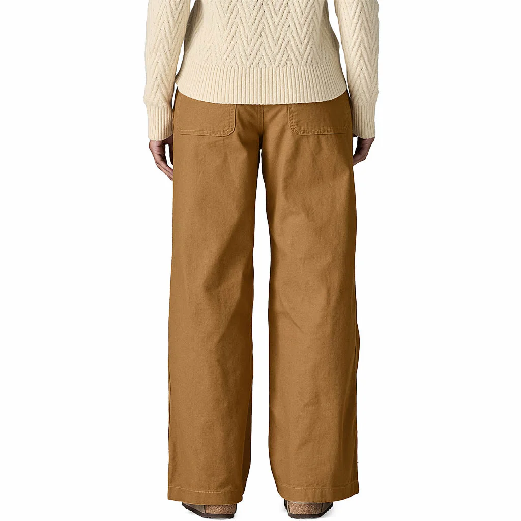 Women's Point Reyes Canvas Wide Leg Pants - Image 12