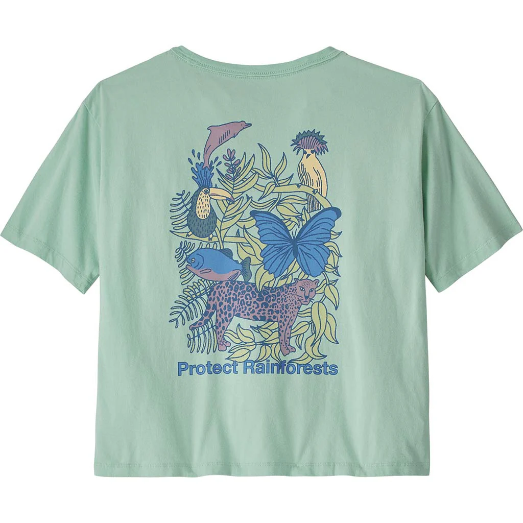 Women's Protect Rainforests Easy Cut T-Shirt - Image 7