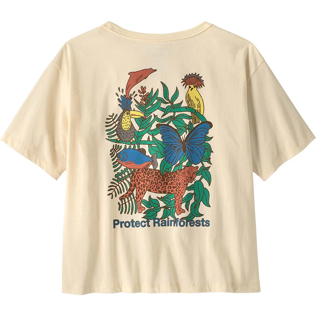 Women's Protect Rainforests Easy Cut T-Shirt - Image 8