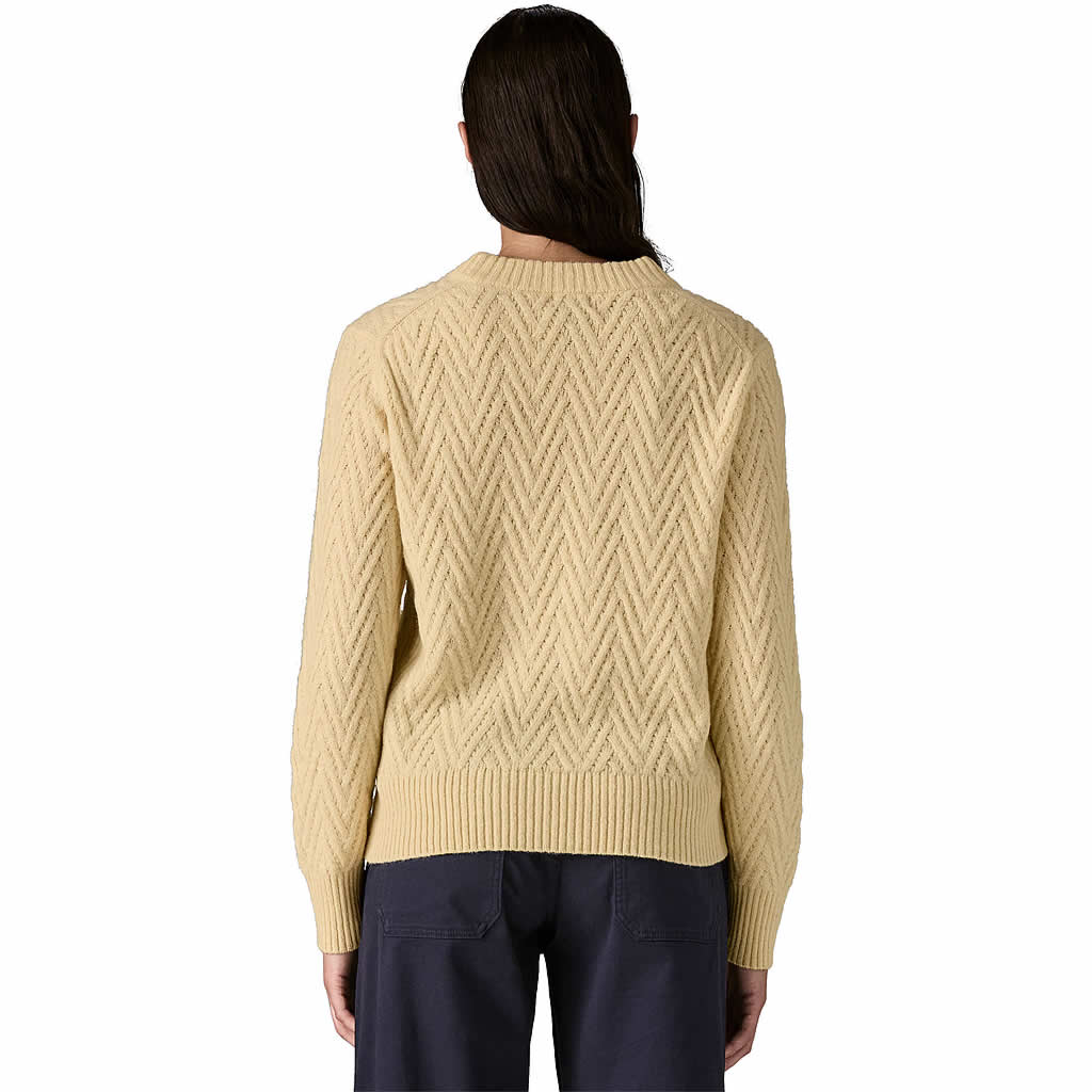 Women's Recycled Wool-Blend Crewneck Sweater - Image 3