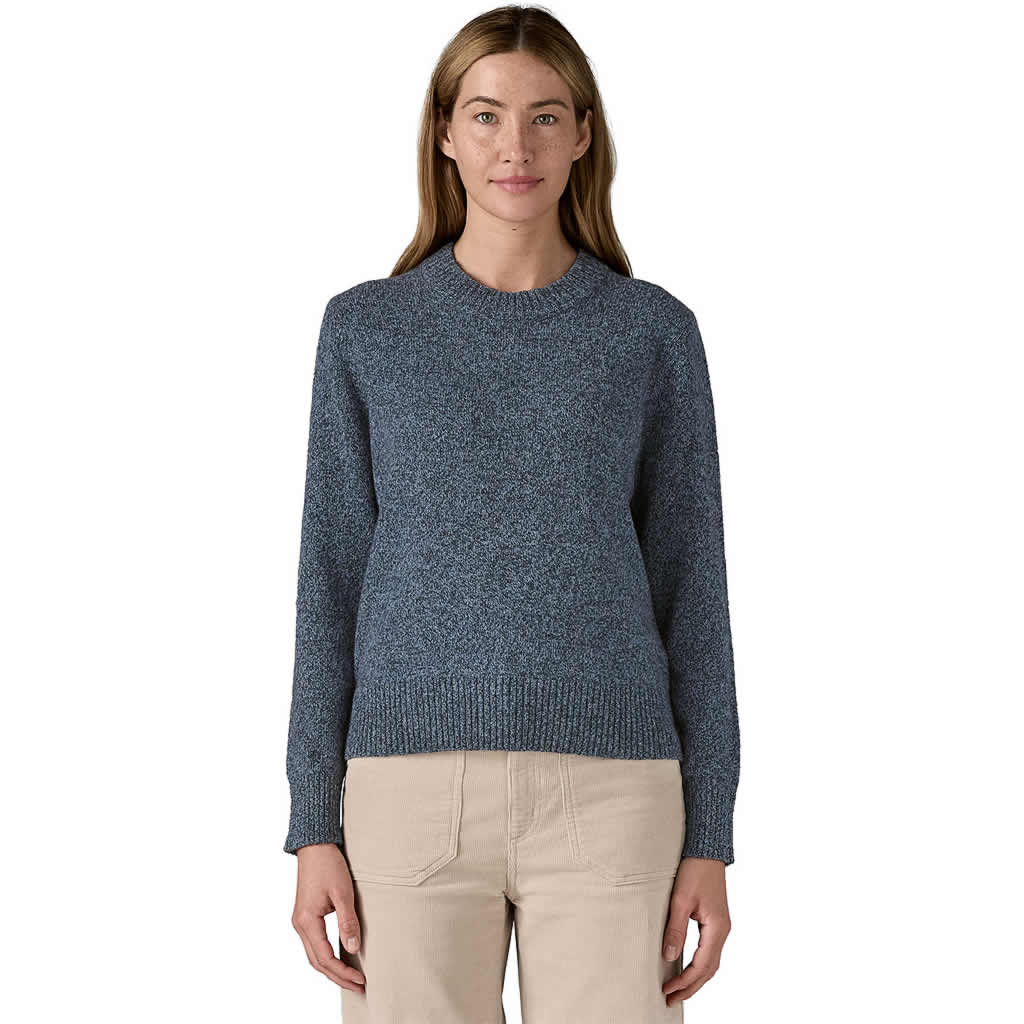 Women's Recycled Wool-Blend Crewneck Sweater - Image 6