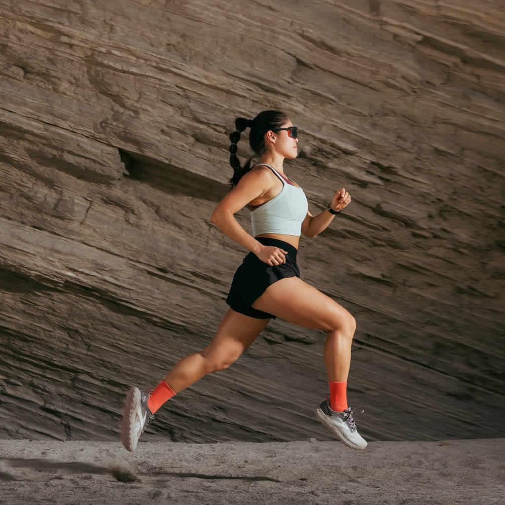 Women's Run Micro Crew Ultra-Lightweight Running Socks - Image 5