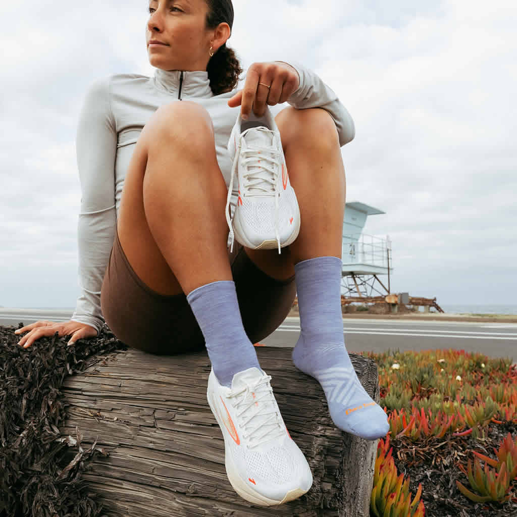 Women's Run Micro Crew Ultra-Lightweight Running Socks - Image 8