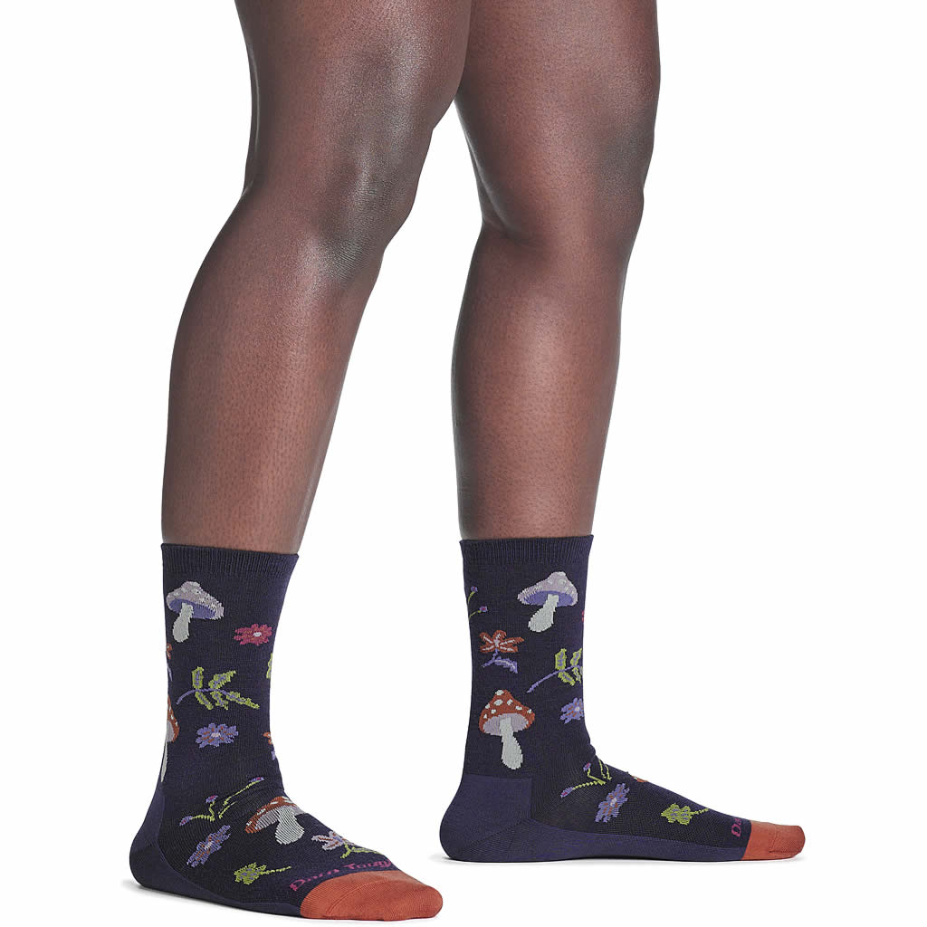 Women's Shroom Bloom Crew Lightweight Lifestyle Socks - Image 2