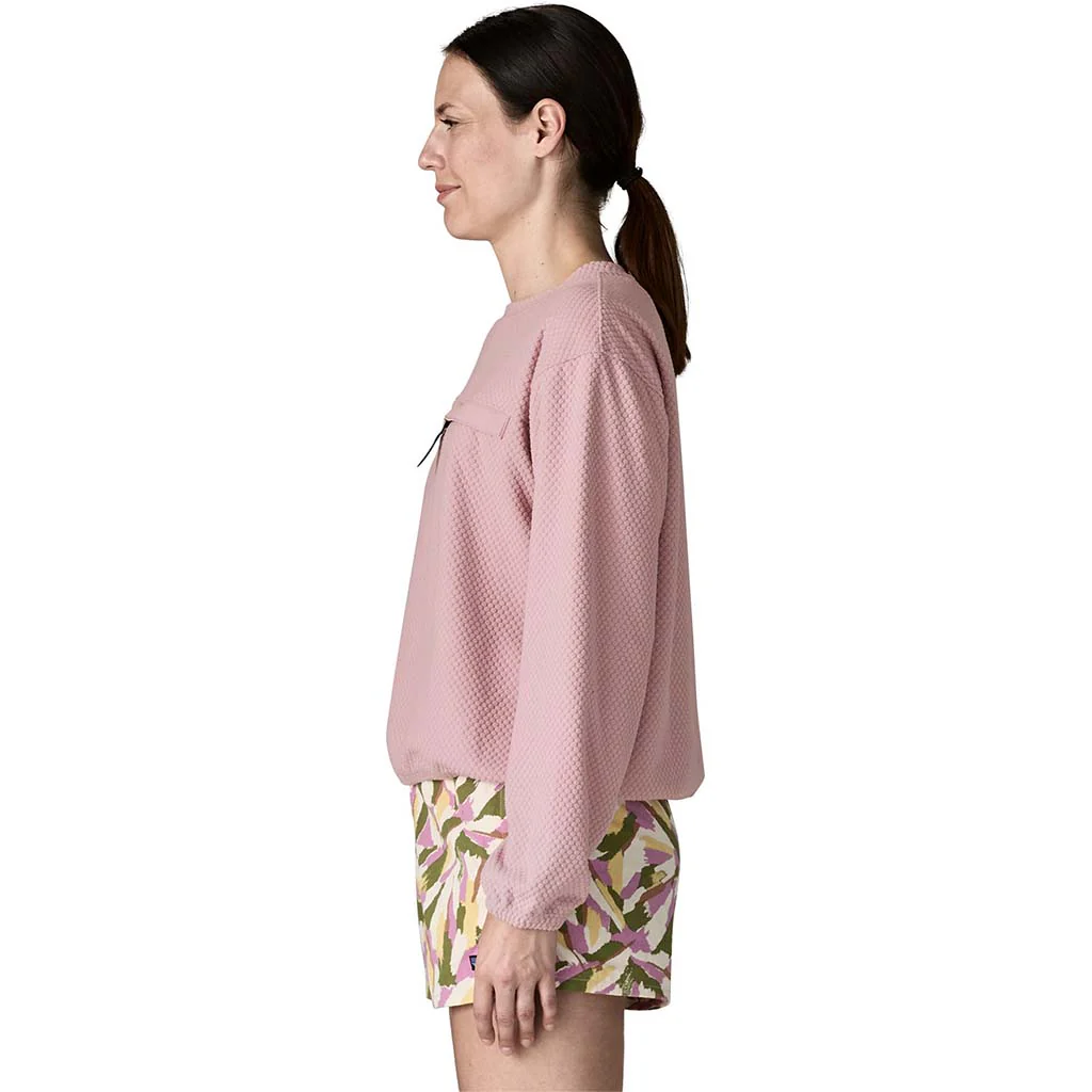 Women's Textured Fleece Crewneck - Image 3