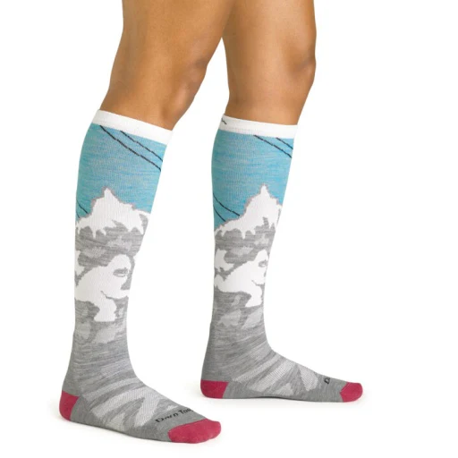 Women's Yeti Over-the-Calf Midweight Ski and Snowboard Socks - Image 5